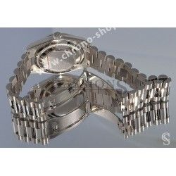 ROLEX MAILLON OR BLANC, OR GRIS MONTRE PRESIDENT DAYDATE BRACELET BLINDE OYSTER 16mm Ref 118209, 118239, 18049, 18039