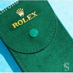 Rolex Original green suede velvet pouch traveler's service holder case watches Submariner, Gmt, Daytona, Explorer, Air King