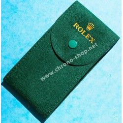 Rolex Original green suede velvet pouch traveler's service holder case watches Submariner, Gmt, Daytona, Explorer, Air King