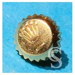 Rolex Rare & GENUINE Ø5.30mm Mint Ladies CROWN & TUBE 24-480-8 MONOBLOC 18K YELLOW GOLD TWINLOCK