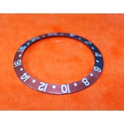 Rare FAT FRONT Copper Faded Rolex Vintage 1675 16750 Pepsi GMT Bezel insert inlay Mark II