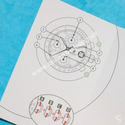 Audemars Piguet Original Carnet Garantie Vierge Chronograph cal 2326, 2840 Certificat d'origine & Garantie montres documents