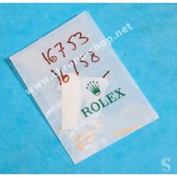 ROLEX YELLOW TONS ORIGINAL 16753, 16700, 16718, 16713 TRITIUM GOLD HANDSET GMT MASTER WATCH Cal 3075, 3175