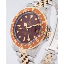 ROLEX VINTAGE SET AIGUILLES OR TRITIUM MONTRES 16753, 16758, 16718, 16713 GMT TEINTE JAUNE Cal 3075,3175 AUTO