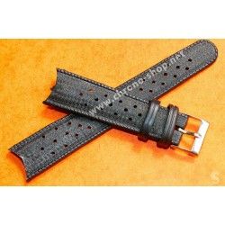 Genuine 70's 19mm Tropic Swiss dive watch strap bracelet curved ends NOS 1960s/70s Rolex, Tudor, omega, IWC, Triton