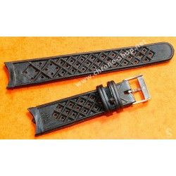 Genuine 70's 19mm Tropic Swiss dive watch strap bracelet curved ends NOS 1960s/70s Rolex, Tudor, omega, IWC, Triton