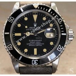 Rolex Submariner Date Saphir 16610,16800,168000 Authentique Lunette Rotative Acier montres de plongée
