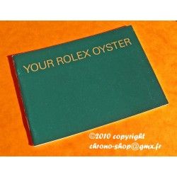 ROLEX OYSTER BOOKLET