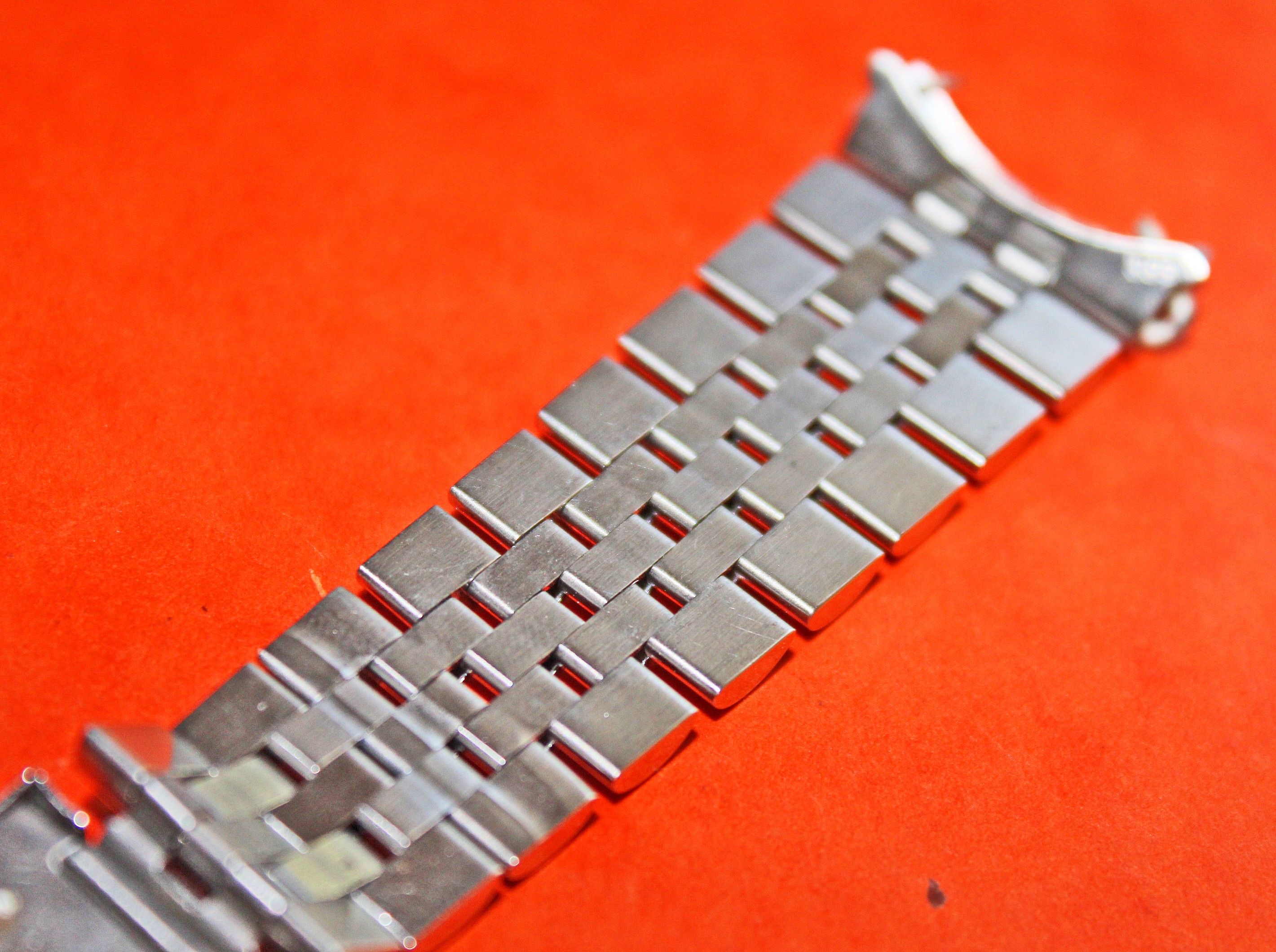 GENUINE ROLEX 20MM SIZE JUBILEE BRACELET WITH 555 END PIECES FOR GMT