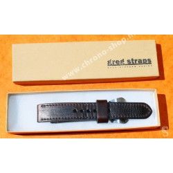 Original PANERAI Vintage 1995 manufactured OFFICINE LEATHER STRAP BEIGE COLOR 24mm STRAP WATCHES RADIOMIR, LUMINOR, MARINA
