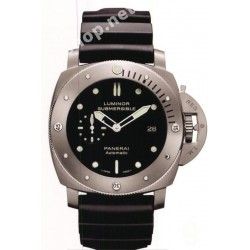 Panerai Luminor Authentique bracelet 26mm caoutchouc noir 47mm/ Montres Radiomir