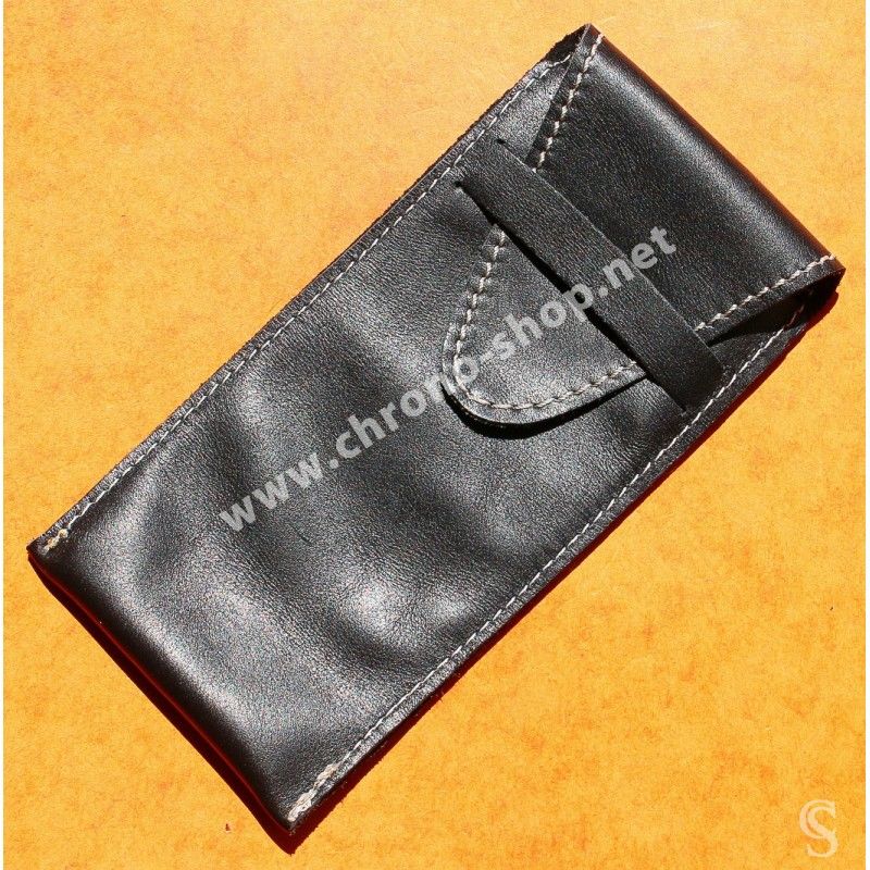 Calfskin leather DI STEFANO FIRENZE pouch traveler holder case watch Sub,Gmt,Daytona,Explorer,Navitimer,Nautilus,Speedmaster