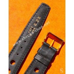 Genuine 70's 17mm Tropic Style Swiss Leather style watch strap bracelet NOS 1970s Rolex, Tudor, omega, IWC, Triton