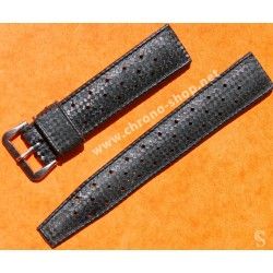 Vintage Genuine Collectible Swiss 22mm Tropic strap dive band big holes New Old Stock Ref 23322