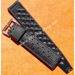 Vintage Genuine Collectible Swiss 22mm Tropic strap dive band big holes New Old Stock Ref 23322