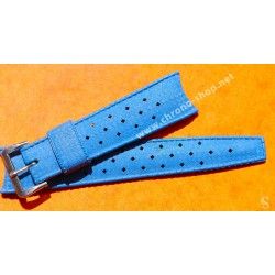 AUTHENTIC NOS 20mm SWISS TROPIC PERFORATED DIVE BAND WATCH BRACELET STRAP REF 23220 RED