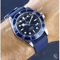 Tudor Heritage Black Bay Blue Rare Insert Gradué bleu pétrole Montres Hommes BLACK BAY ref 79220B