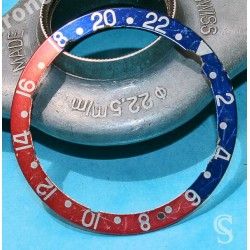 Rolex GMT Master watch Faded Serifs PEPSI Blue & Pink tons 16700,16710,16760 Bezel 24H Insert Part