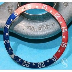 Rolex GMT Master watch Faded Serifs PEPSI Blue & Pink tons 16700,16710,16760 Bezel 24H Insert Part