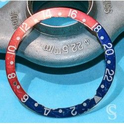 Rolex GMT Master watch Faded Serifs PEPSI Blue & Pink tons 16700,16710,16760 Bezel 24H Insert Part