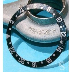 ROLEX 90's COKE NOIR FAT FONT SERIFS INSERT GRADUE 24H LUNETTE MONTRES GMT MASTER 16700,16710,16760