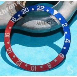 Rolex GMT Master watch Faded Serifs PEPSI Blue & Pink tons 16700,16710,16760 Bezel 24H Insert Part