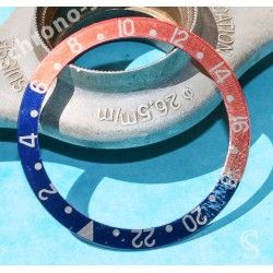 Rolex GMT Master watch Faded Serifs PEPSI Blue & Pink tons 16700,16710,16760 Bezel 24H Insert Part