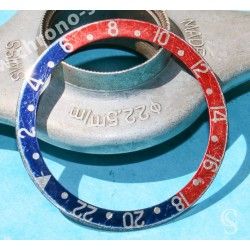 Rolex GMT Master watch Faded PEPSI Blue & Pink tons 16700,16710,16760 Bezel 24H Insert Part