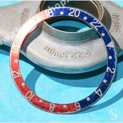 Rolex GMT Master watch Faded PEPSI Blue & Pink tons 16700,16710,16760 Bezel 24H Insert Part