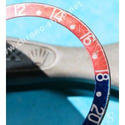 Rolex GMT Master watch Faded PEPSI Blue & Pink tons 16700,16710,16760 Bezel 24H Insert Part