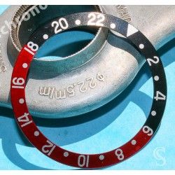 Rolex GMT Master Coke watch Red & Black color S/S 16700,16710,16760 Bezel 24H Insert Part