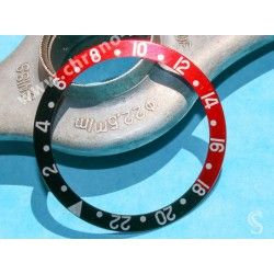 Rolex GMT Master Coke watch Red & Black color S/S 16700,16710,16760 Bezel 24H Insert Part