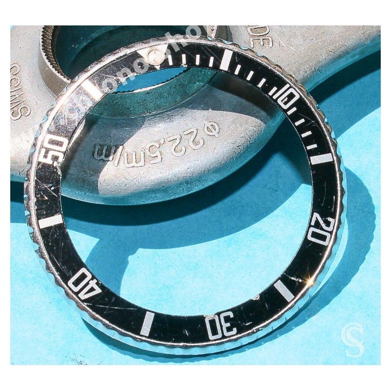 ☆★Mint Vintage Black Rolex Submariner date watch Bezel Insert 16800, 16610, 168000☆★ 