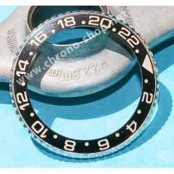 ♛ ROLEX Bezel GMT Master Ceramic 116710 LN Bezel Insert 24H Complete Set Stainless Steel OEM ♛