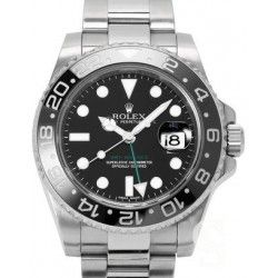 ♛ ROLEX Bezel GMT Master Ceramic 116710 LN Bezel Insert 24H Complete Set Stainless Steel OEM ♛