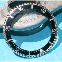 Rolex Submariner Saphir 14060,14060M Authentique Lunette Rotative Acier & insert Luminova montres de plongée