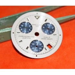 VINTAGE BREITLING DIAL COLT CHRONO DIVER SILVER COLOR LUME DATE