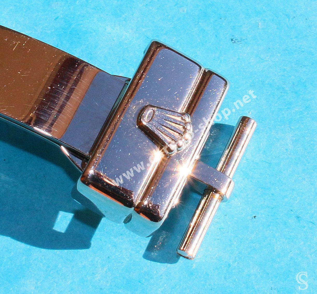 rolex leather clasp