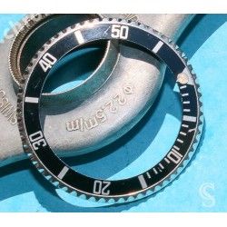 Rolex 90's Submariner Sapphire 14060, 14060M Genuine & Rare Rotative Watch Bezel insert Luminova
