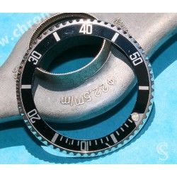 Rolex Accessoire Submariner Saphir 14060,14060M Authentique Lunette Rotative Acier & insert montres de plongée