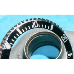 Rolex Sea-dweller watch part 16600, 16660 Bezel Graduated diver Insert inlay Luminova pearl