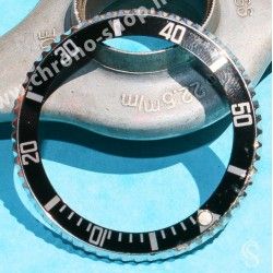 ☆★Used Vintage Black Rolex Submariner date watch Bezel Insert 16800, 16610, 168000☆★