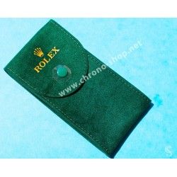 Rolex Original green suede velvet pouch traveler's service holder case watches Submariner, Gmt, Daytona, Explorer, Air King