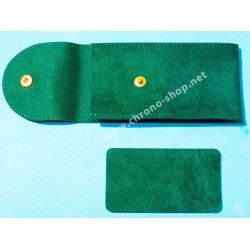 Rolex Original green suede velvet pouch traveler's service holder case watches Submariner, Gmt, Daytona, Explorer, Air King