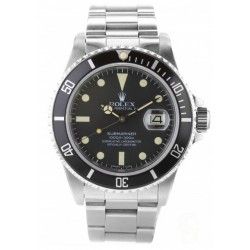 Rolex Vintage Black Submariner date watch Bezel Insert 16800, 16610, 168000 for sale