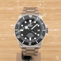 TUDOR LUNETTE INSERT CERAMIQUE TITANE MONTRES PELAGOS LUMINEUSE M25600TN-0001