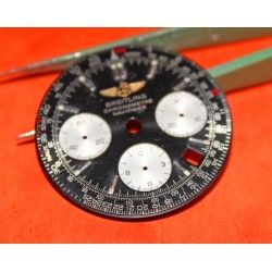 VINTAGE BREITLING NAVITIMER CHRONO SILVER / BLACK DIAL LUME DOTS DATE