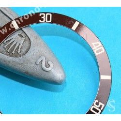 Rolex Submariner date watches 14060, 14060M Tropical Fadex bezel Insert Inlay Luminova dot for sale