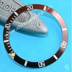 Rolex Submariner date watches 14060, 14060M Tropical Fadex bezel Insert Inlay Luminova dot for sale