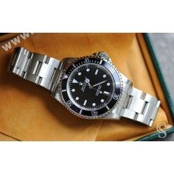 ROLEX RARE ACCESSOIRE MONTRES INSERT NOIR MONTRES 14060, 14060M SUBMARINER